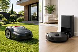 Code parrainage robot tondeuse et aspirateur : le comparatif 2026