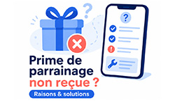 Pourquoi je n’ai pas reçu ma prime de parrainage ? Voici nos réponses face à cette situation