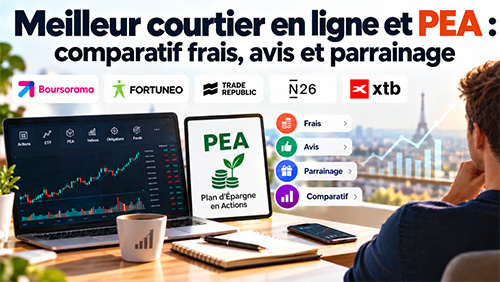 comparatif meilleur courtier en ligne pea