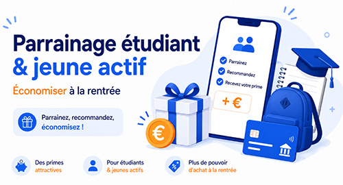les meilleurs parrainages etudiant et jeune actif rentree 2026