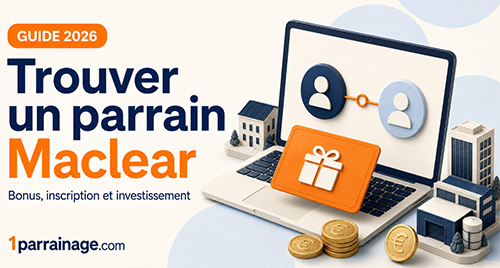 trouver un parrain maclear code promo prime cashback investissement dette privee
